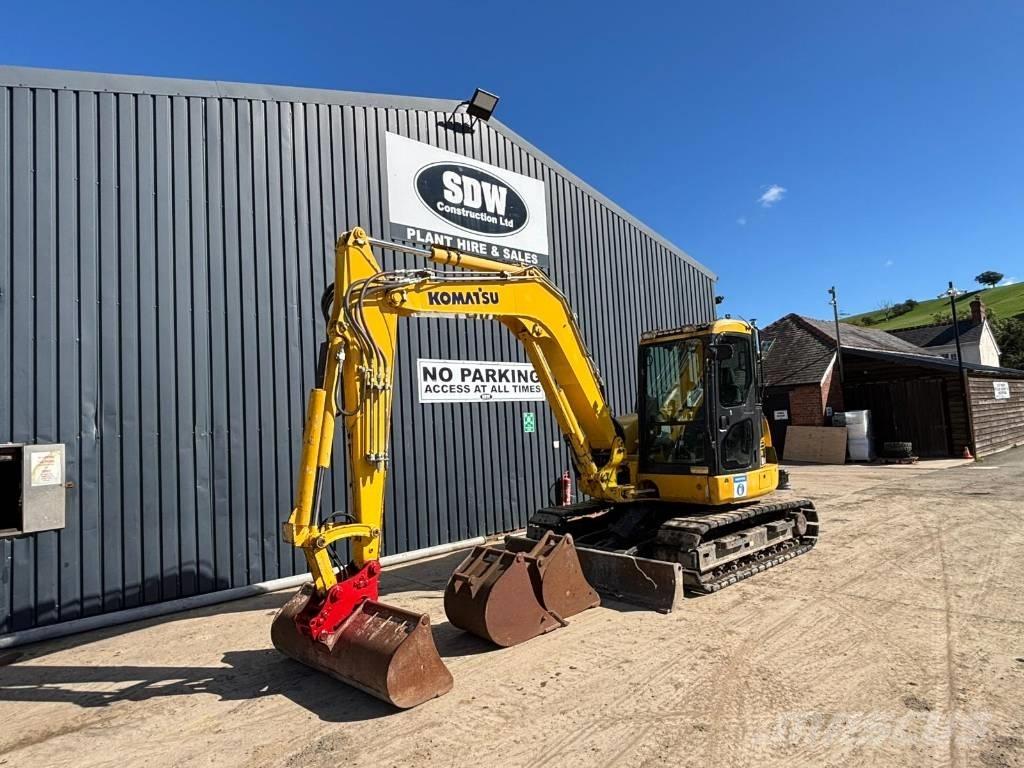 Komatsu PC 80 MR 中型挖土機/掘鑿機/挖掘機 7t-12t