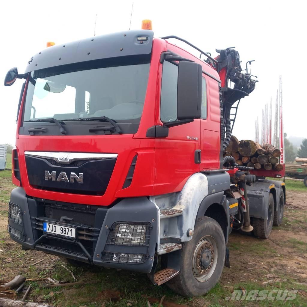 MAN TGS 13.480 木材貨車