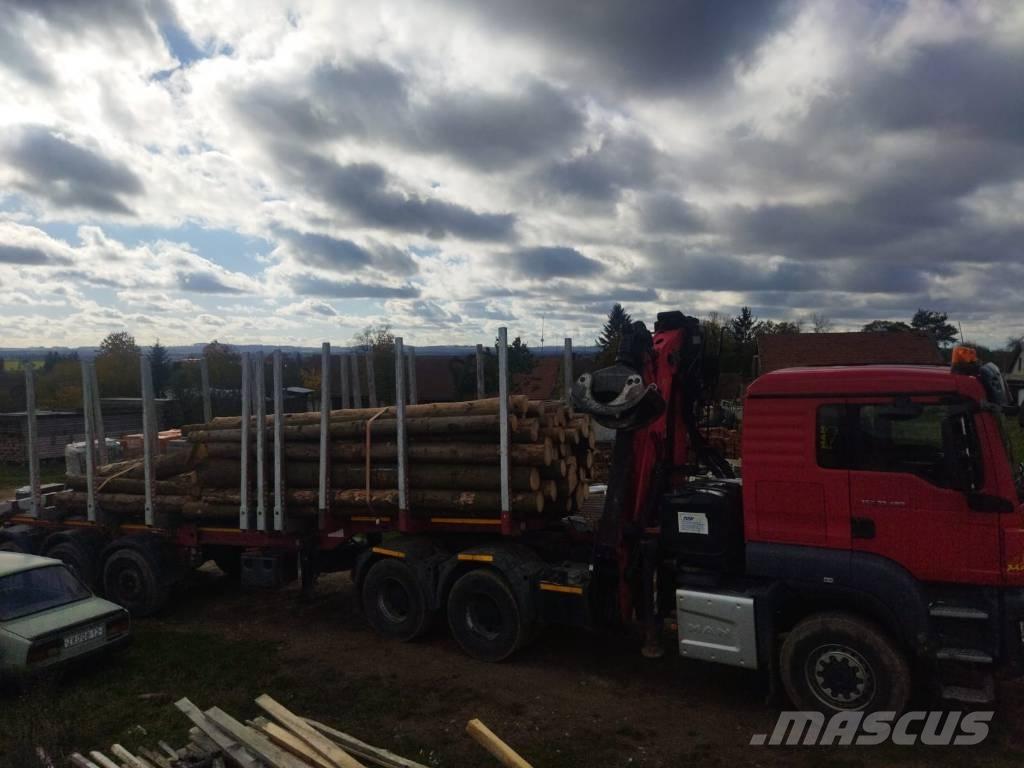 MAN TGS 13.480 木材貨車