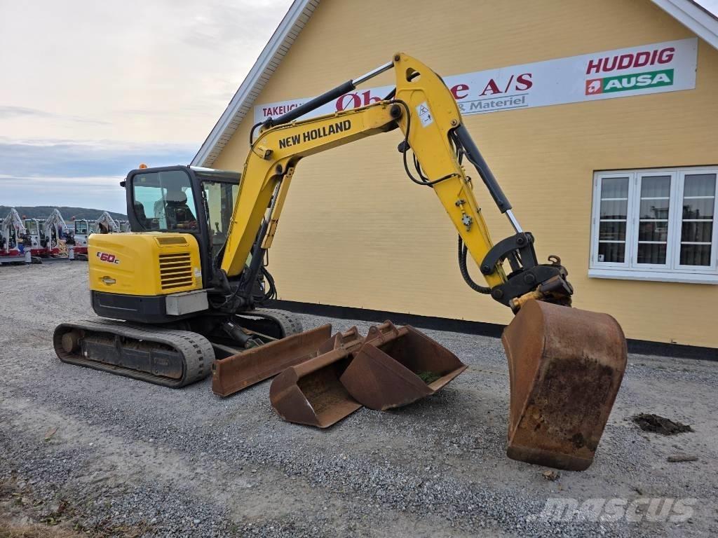 New Holland E60C 小型挖土機/掘鑿機<7t(小型挖掘機)