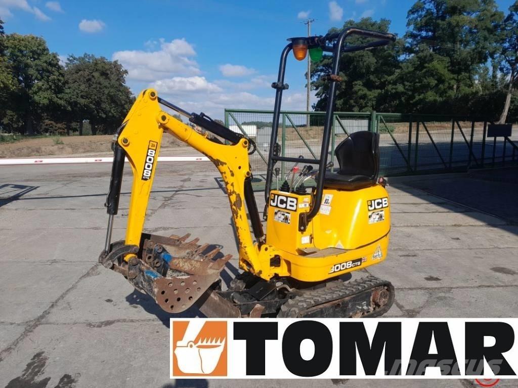 JCB 8008 CTS 小型挖土機/掘鑿機<7t(小型挖掘機)