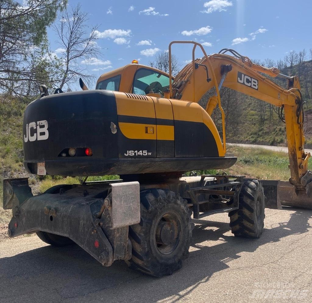 JCB JS 145 W 旋轉式挖土機/掘鑿機/挖掘機