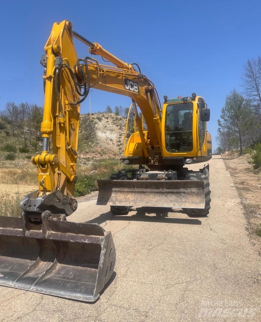 JCB JS 145 W 旋轉式挖土機/掘鑿機/挖掘機