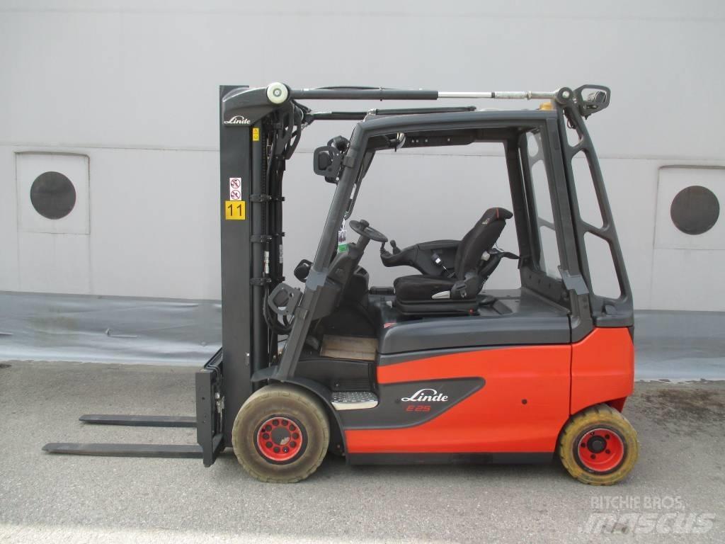 Linde E25L 電動堆高機