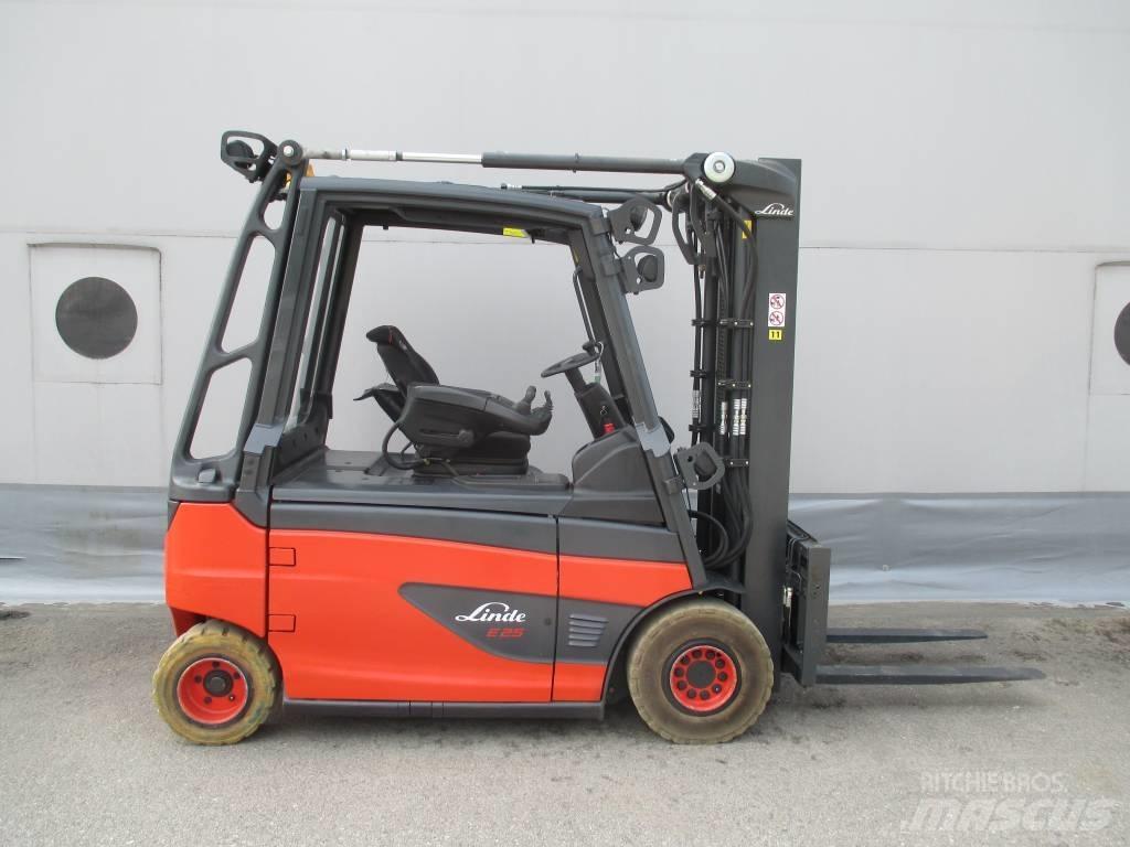 Linde E25L 電動堆高機