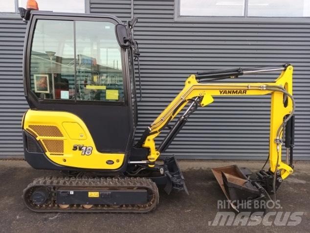 Yanmar SV 18 小型挖土機/掘鑿機<7t(小型挖掘機)