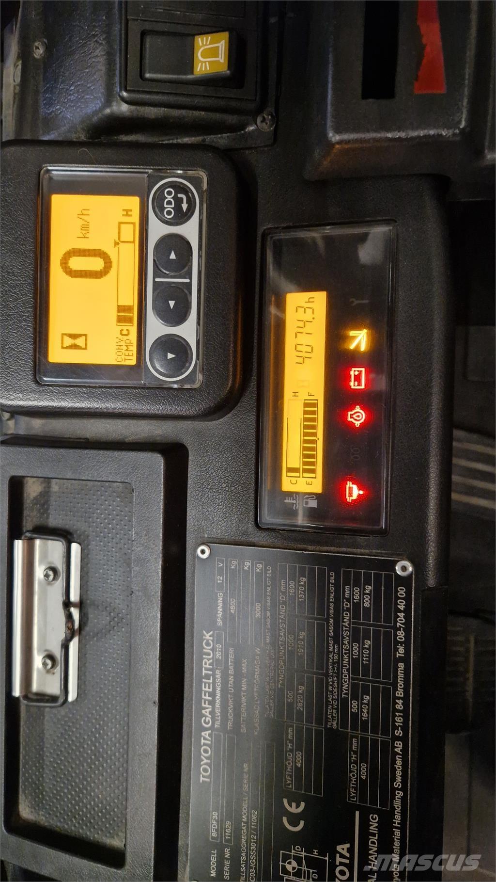 Toyota 8FDF30 柴油卡車