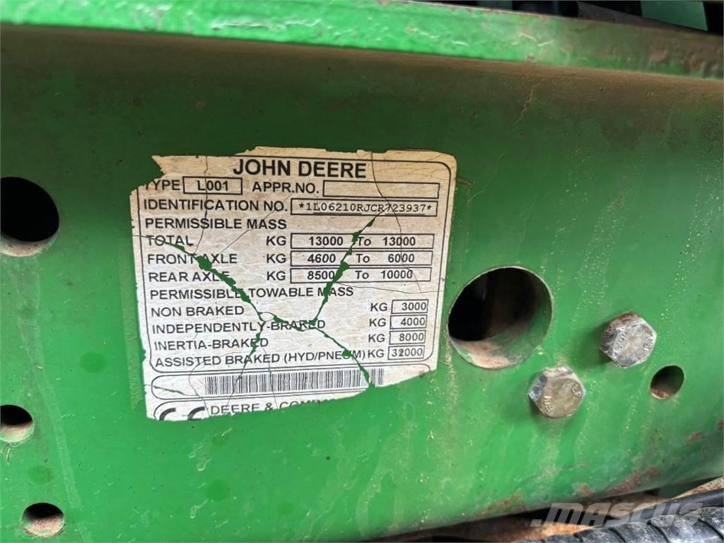 John Deere 6210R 曳引機