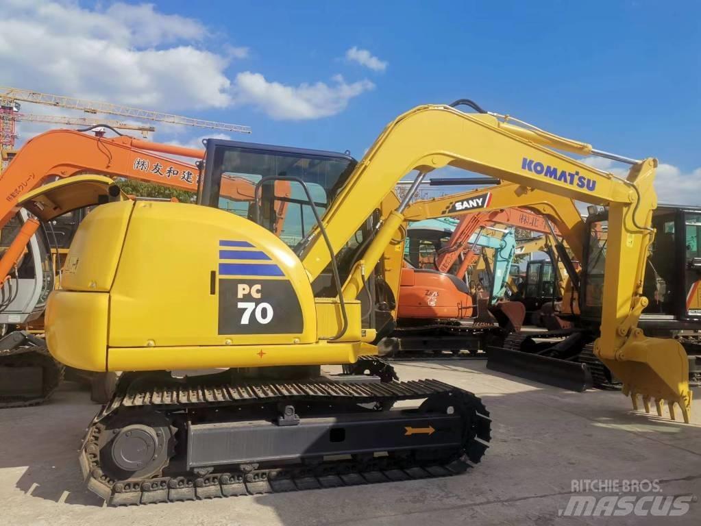 Komatsu PC 70 履帶式 挖土機/掘鑿機/挖掘機