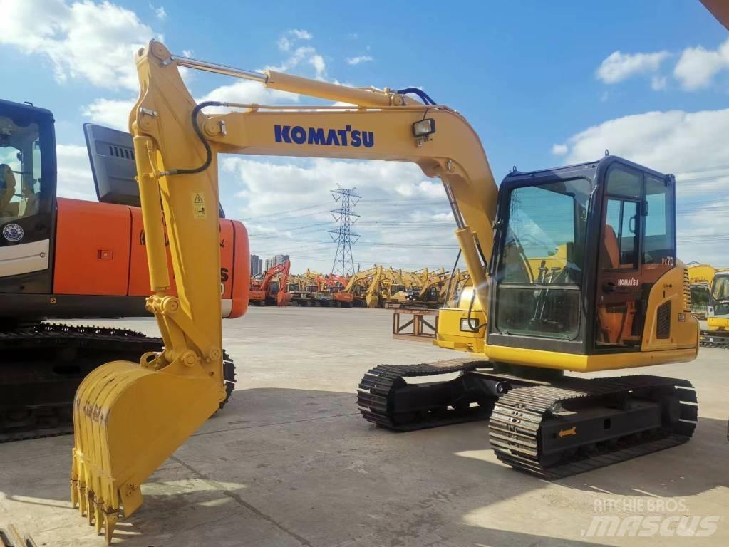 Komatsu PC 70 履帶式 挖土機/掘鑿機/挖掘機