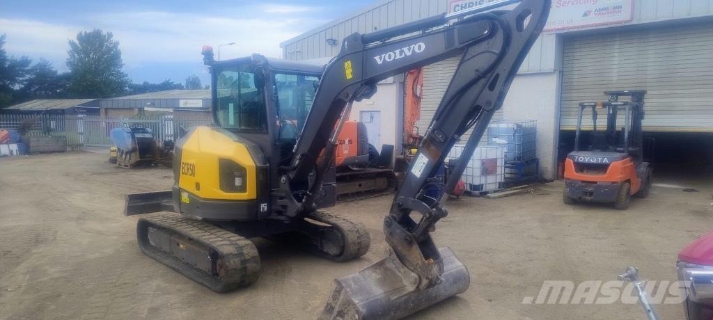 Volvo ECR 50 小型挖土機/掘鑿機<7t(小型挖掘機)