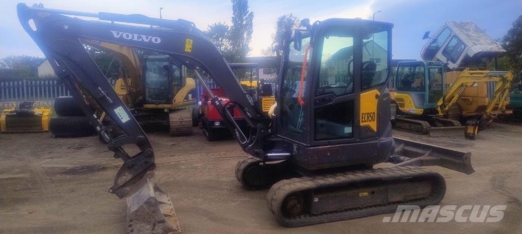 Volvo ECR 50 小型挖土機/掘鑿機<7t(小型挖掘機)