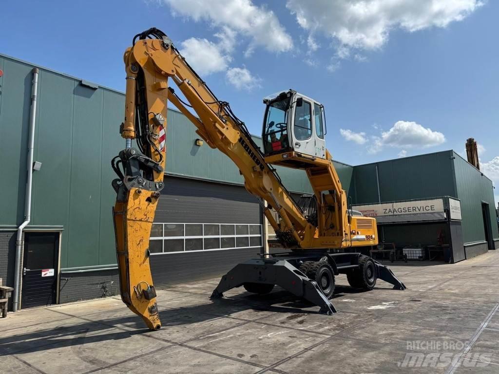 Liebherr A 924 C 廢棄物/工業用操作車