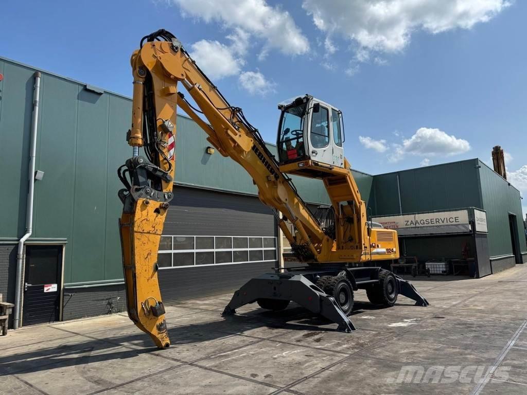 Liebherr A 924 C 廢棄物/工業用操作車