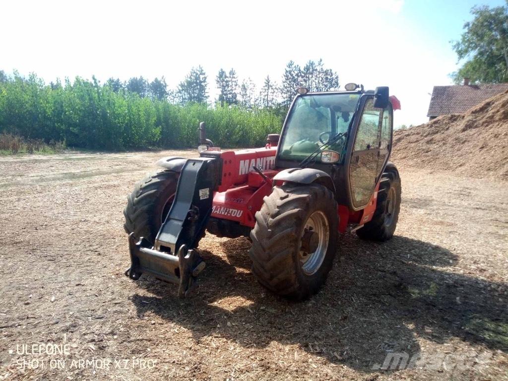 Manitou 735 LSU 農業用伸縮臂裝載機