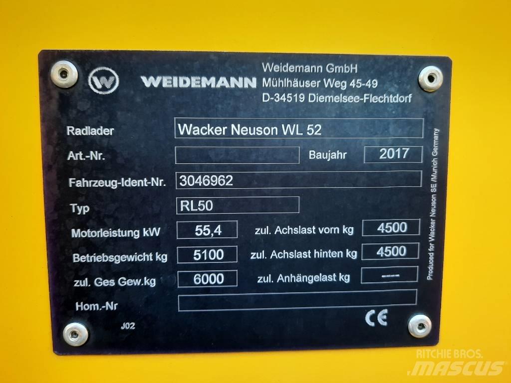 Wacker Neuson WL 52 輪胎式裝載機