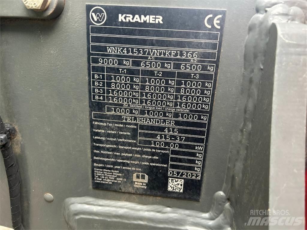 Kramer KT 407 伸縮臂操作車