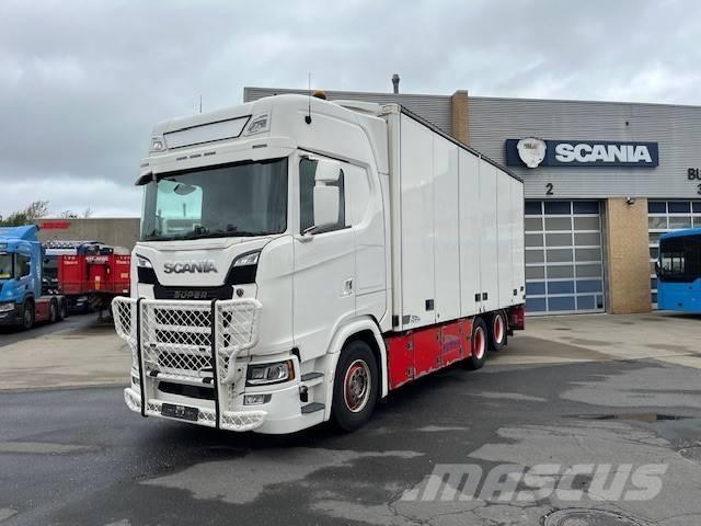 Scania S 650 貨箱式卡車