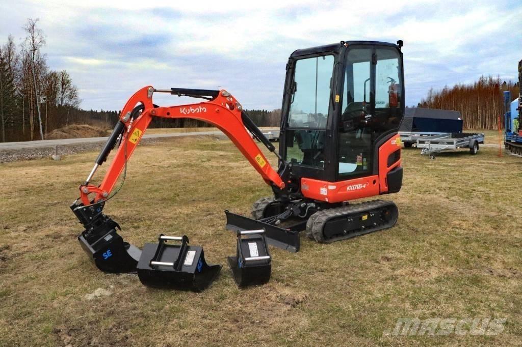 Kubota KX016-4 小型挖土機/掘鑿機<7t(小型挖掘機)