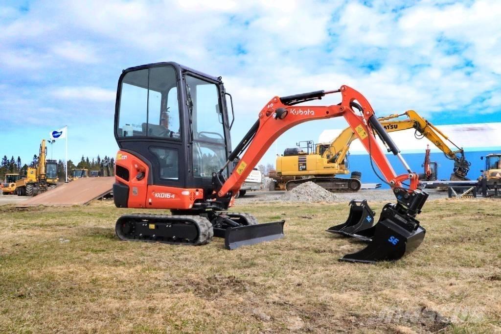 Kubota KX016-4 小型挖土機/掘鑿機<7t(小型挖掘機)