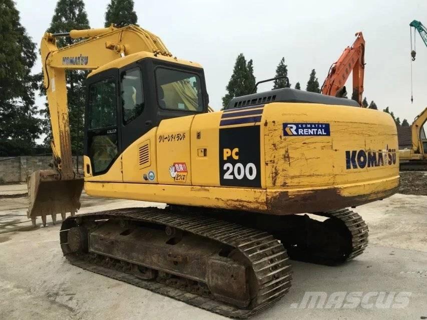 Komatsu pc200-7 履帶式 挖土機/掘鑿機/挖掘機