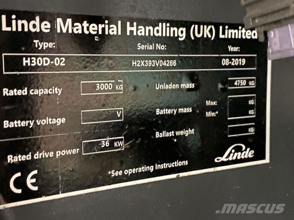 Linde H30D-02 柴油卡車