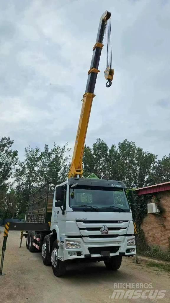 Howo 371 375 380 起重機卡車