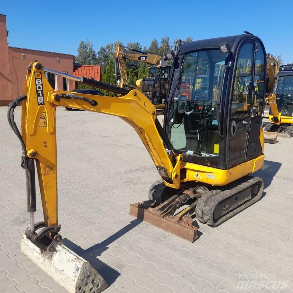 JCB 8018 CTS 小型挖土機/掘鑿機<7t(小型挖掘機)