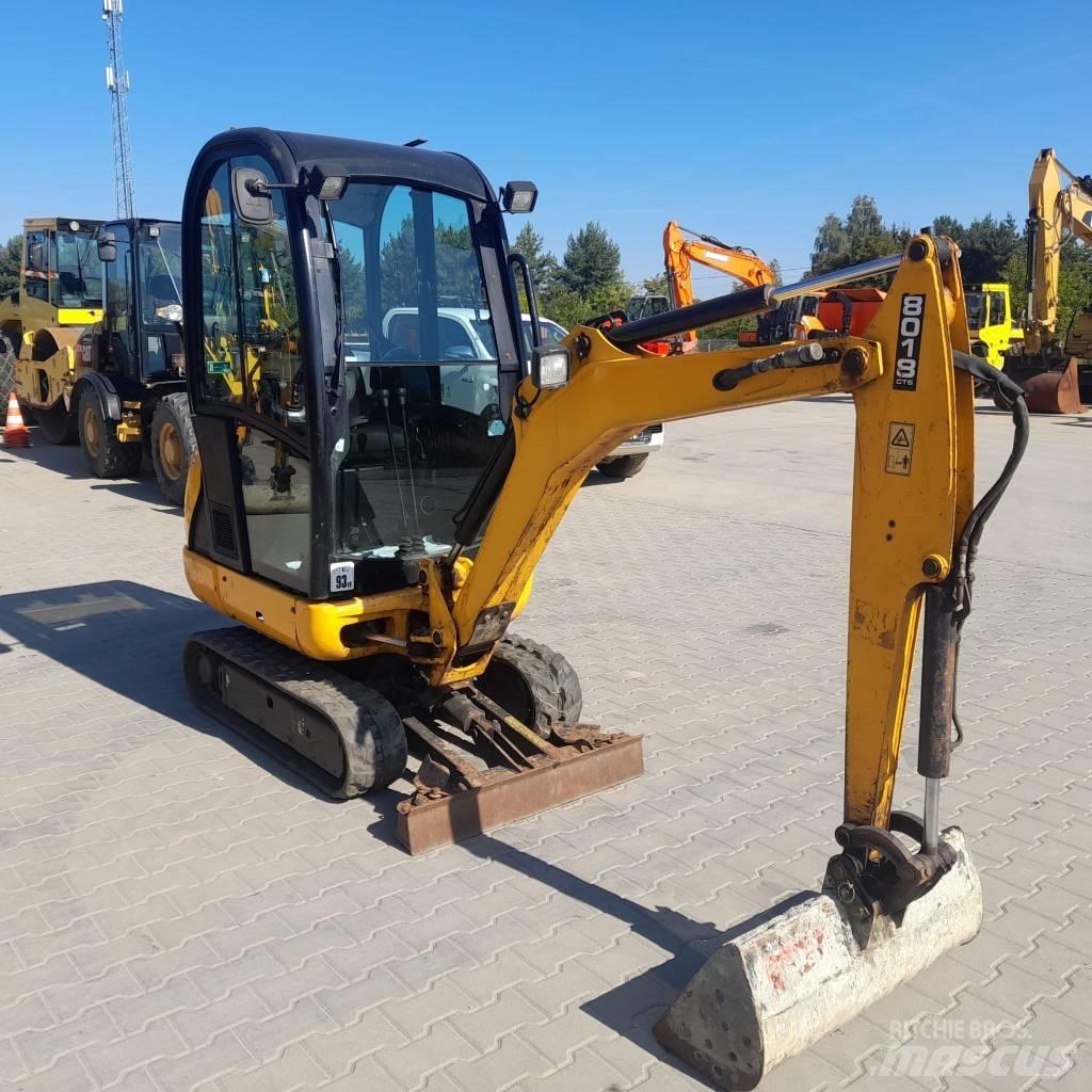 JCB 8018 CTS 小型挖土機/掘鑿機<7t(小型挖掘機)