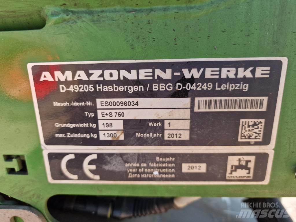 Amazone E+S 750 砂鹽撒布機