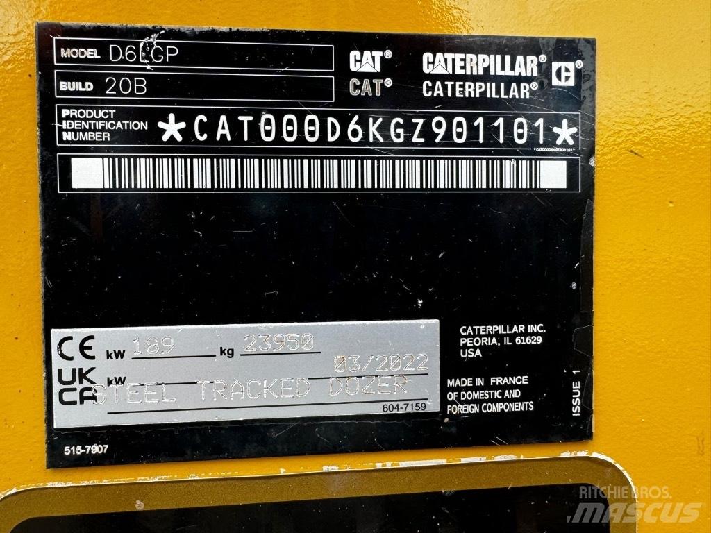 CAT D 6 LGP 履帶推土機