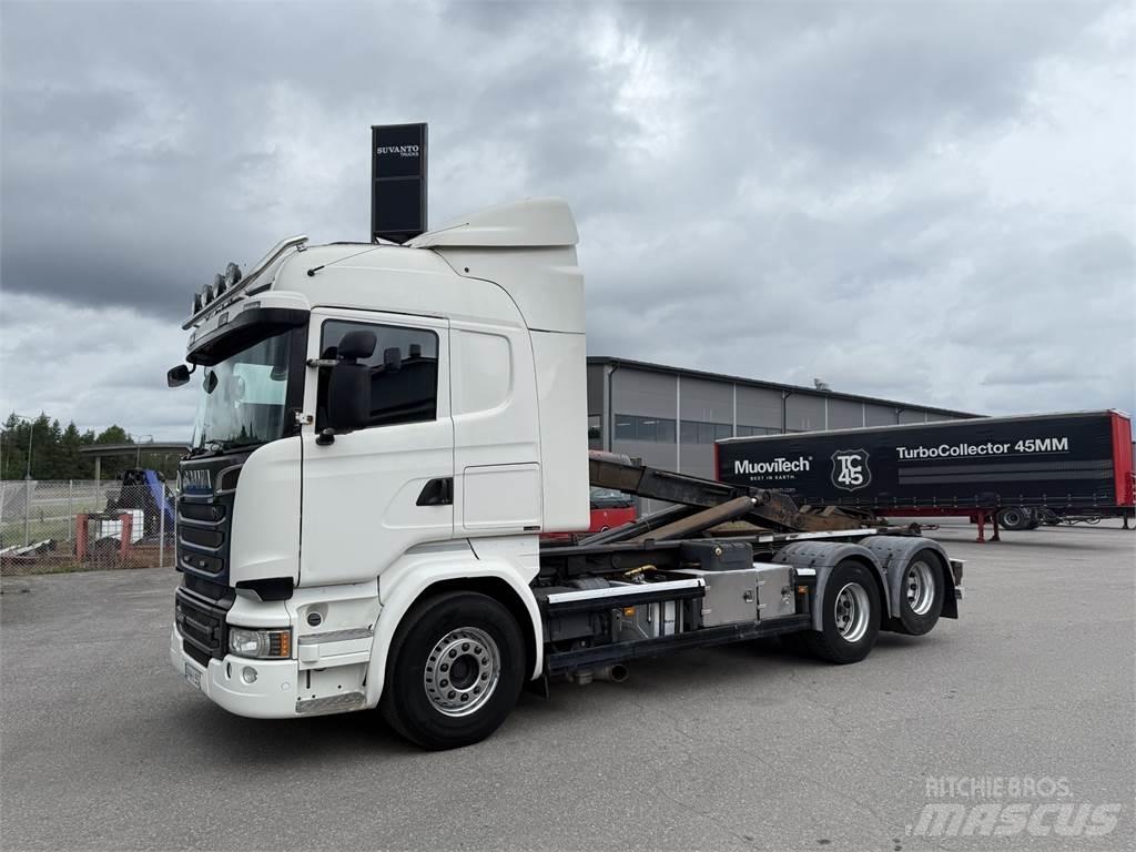 Scania R 520 6X2 吊鉤式起重車