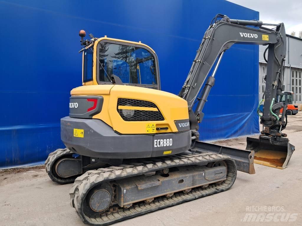 Volvo ECR 88 D 中型挖土機/掘鑿機/挖掘機 7t-12t
