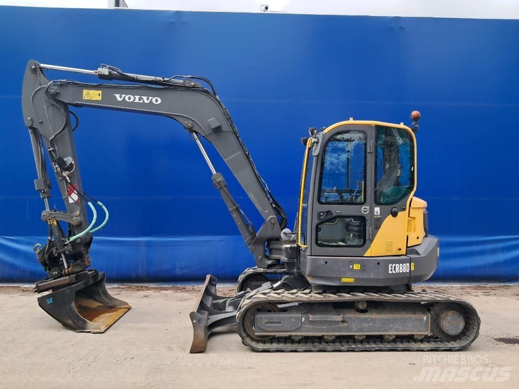 Volvo ECR 88 D 中型挖土機/掘鑿機/挖掘機 7t-12t