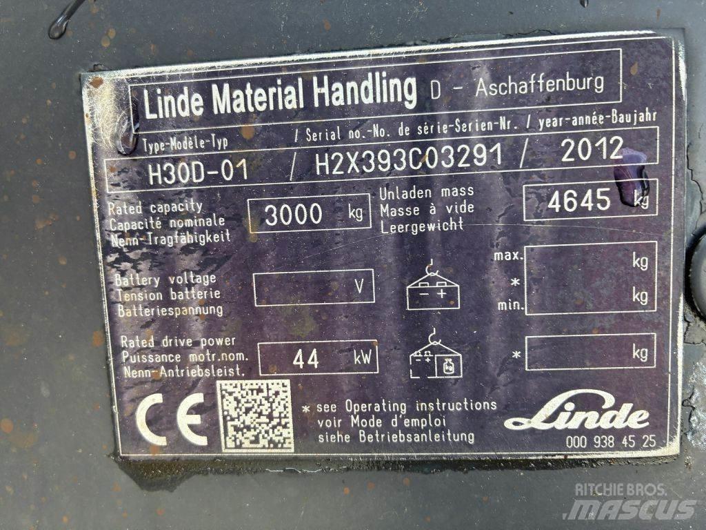 Linde H 30D01 柴油卡車