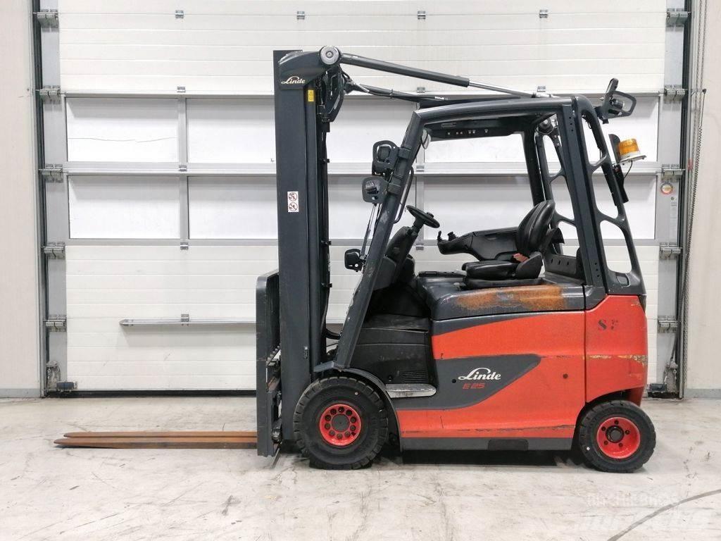 Linde E25H-01/600 電動堆高機