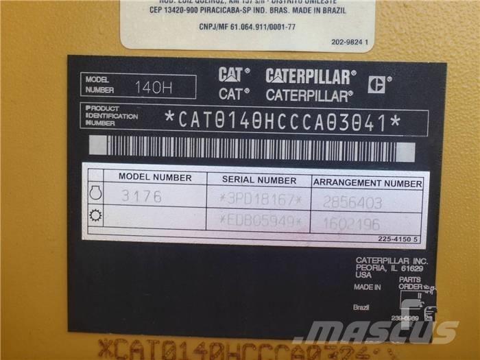 CAT 140 H 平土機