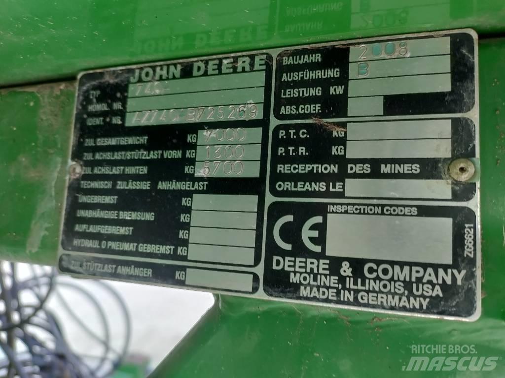 John Deere 740 A 鑽頭