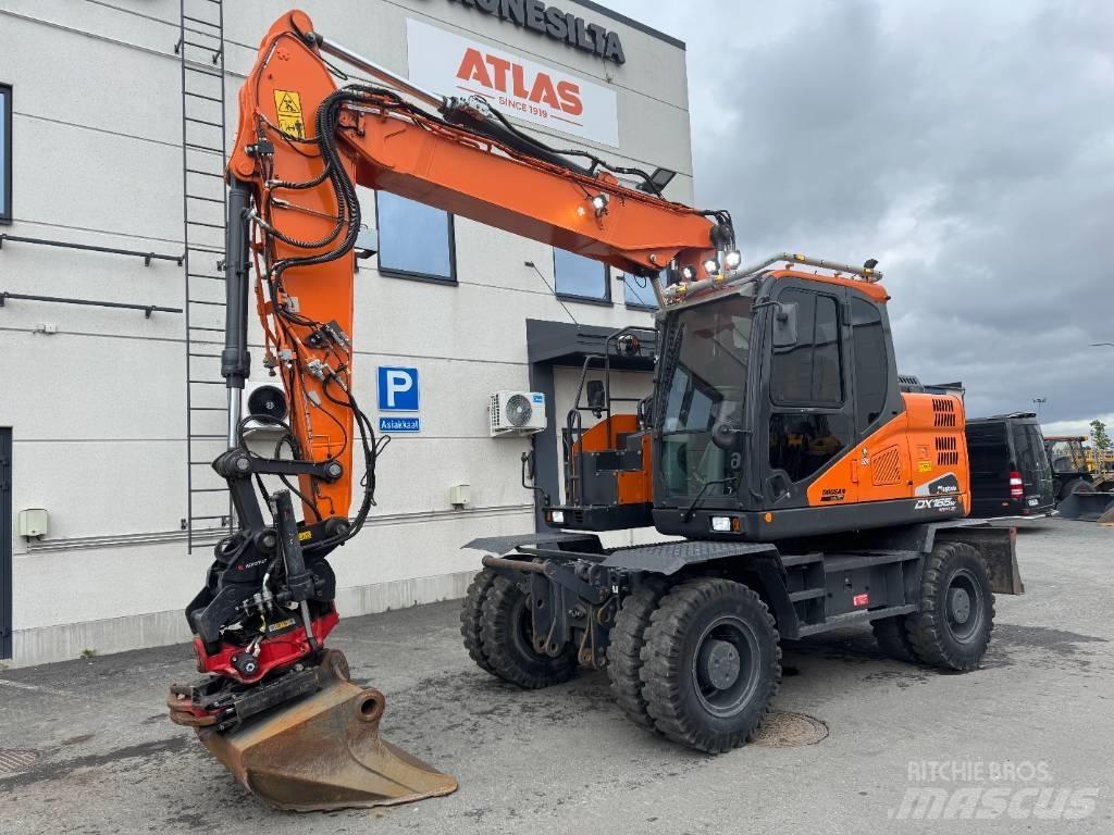 Doosan DX 165 W-5 旋轉式挖土機/掘鑿機/挖掘機