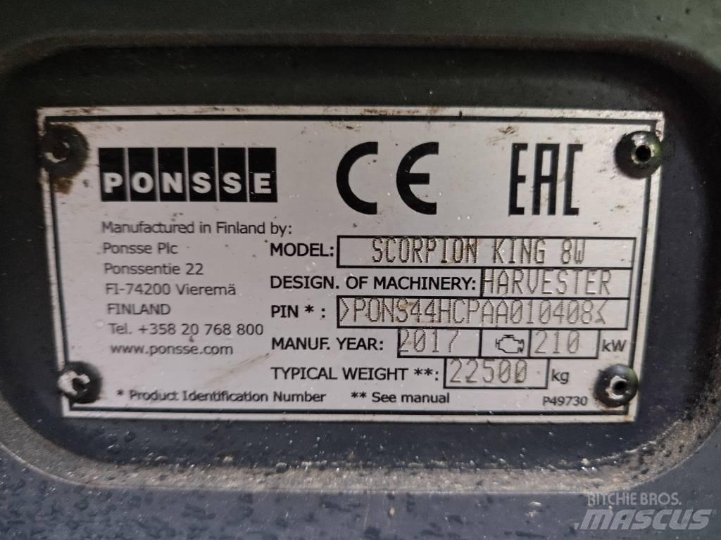 Ponsse Scorpion King 收穫機
