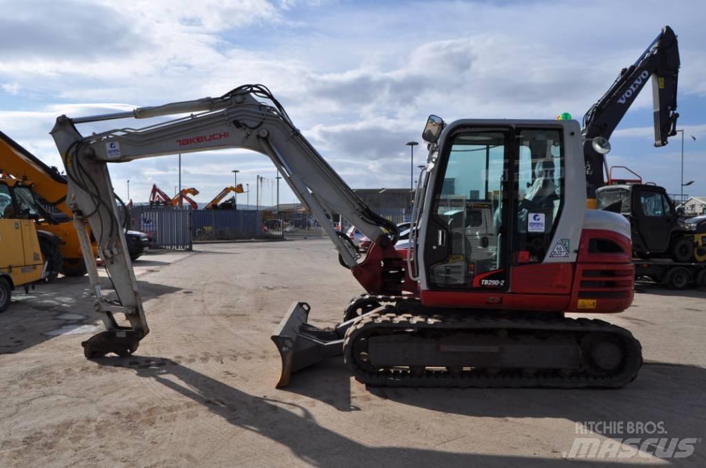 Takeuchi TB290-2 中型挖土機/掘鑿機/挖掘機 7t-12t
