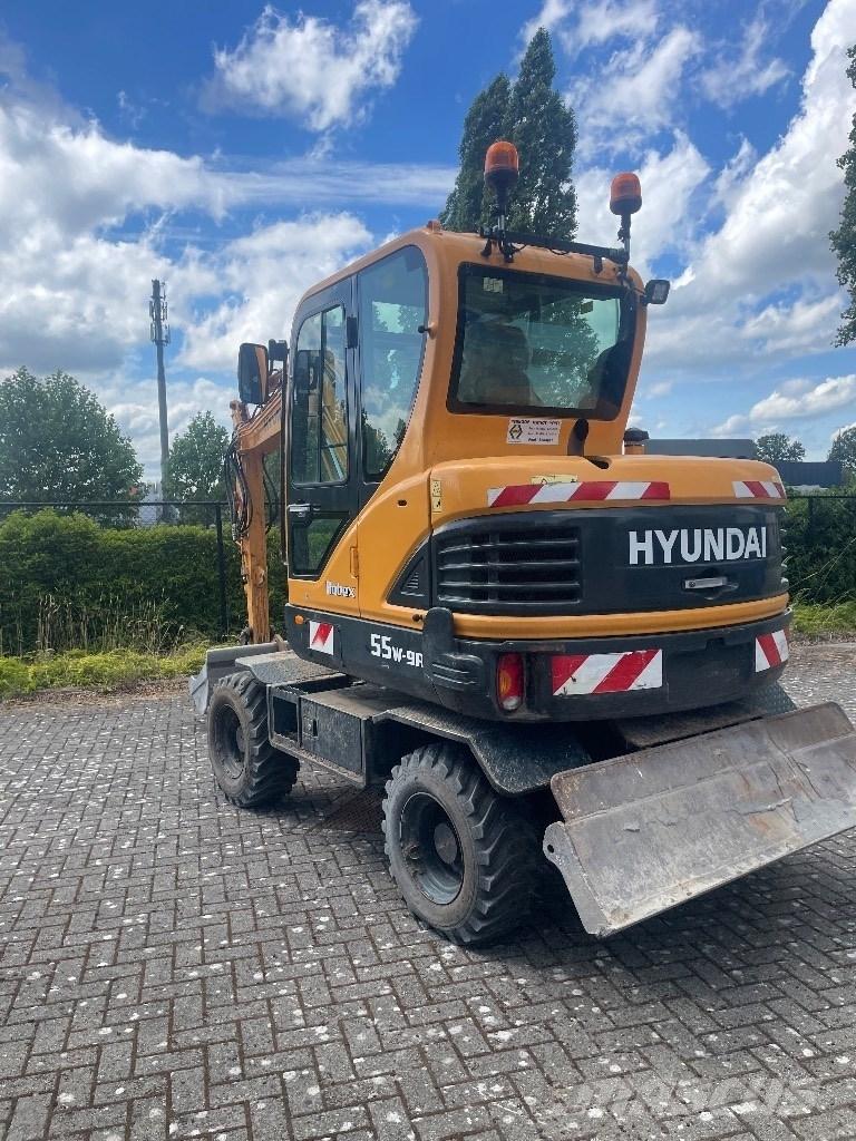 Hyundai 55w9a 旋轉式挖土機/掘鑿機/挖掘機