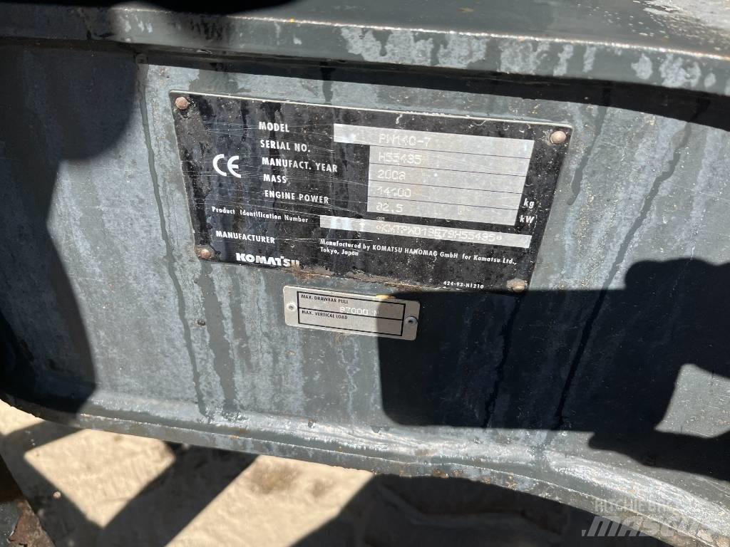 Komatsu PW 140-7 旋轉式挖土機/掘鑿機/挖掘機