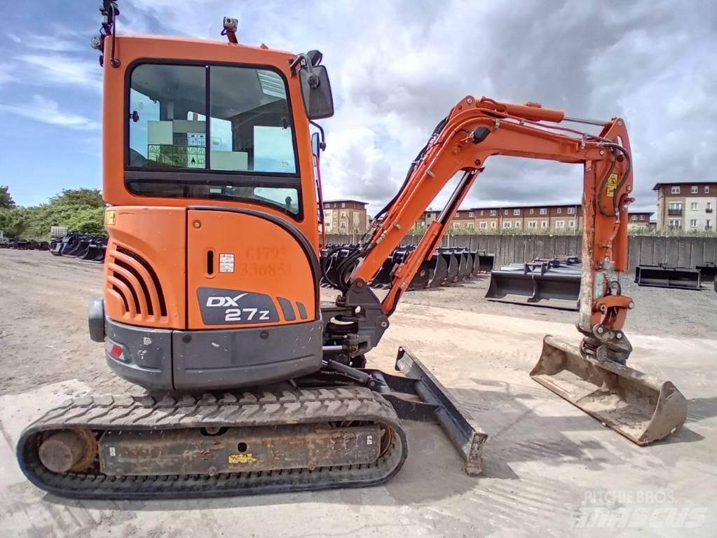 Doosan DX 27 Z 小型挖土機/掘鑿機<7t(小型挖掘機)