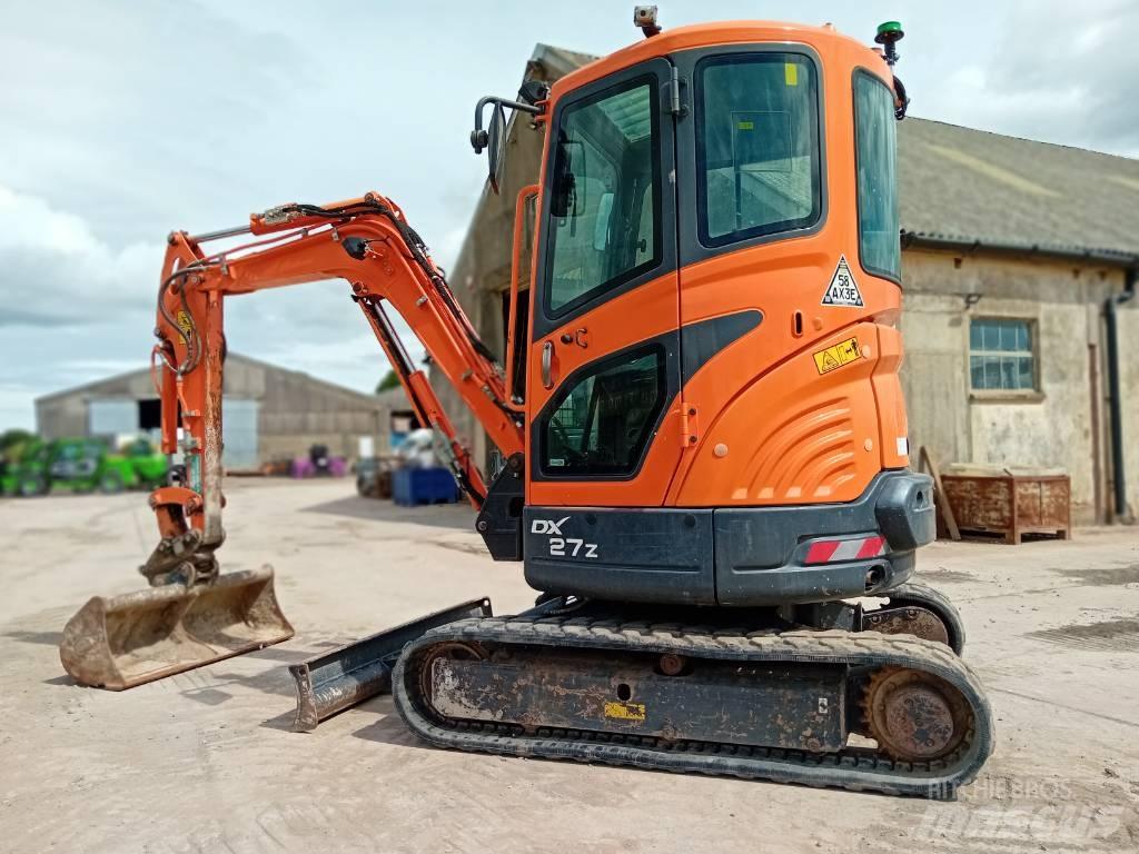 Doosan DX 27 Z 小型挖土機/掘鑿機<7t(小型挖掘機)