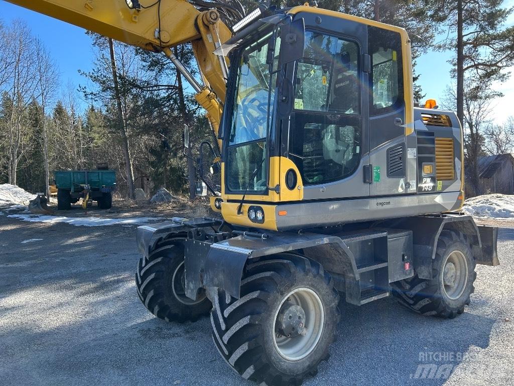 Komatsu PW148 -10 旋轉式挖土機/掘鑿機/挖掘機