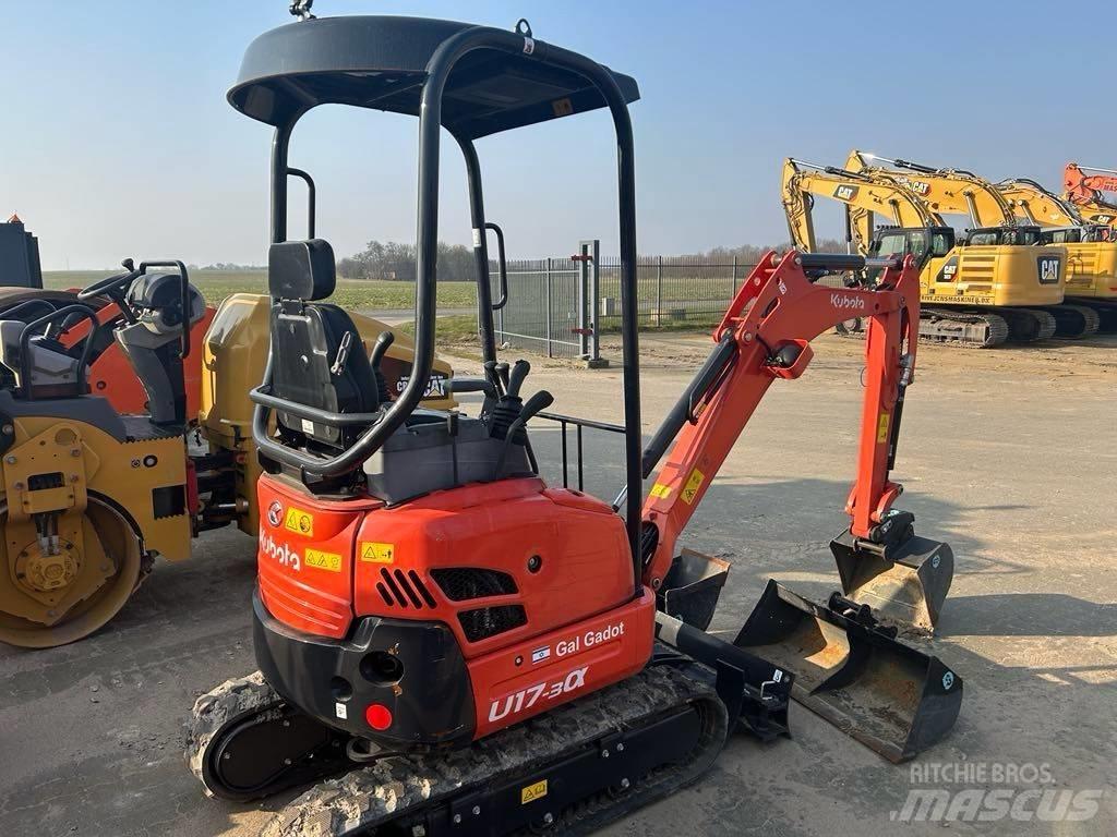 Kubota U 17-3 小型挖土機/掘鑿機<7t(小型挖掘機)