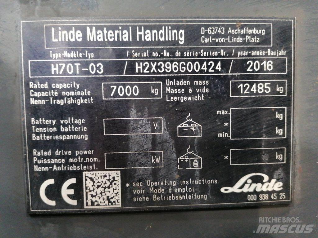 Linde H70T-01 液化石油氣LPG卡車