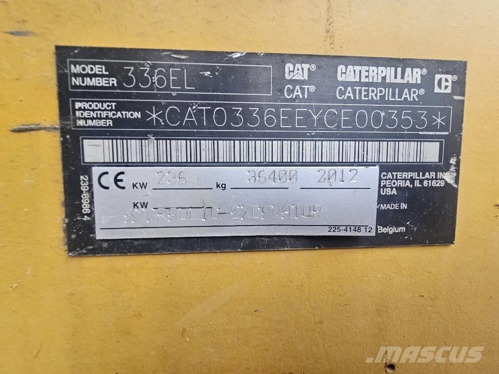 CAT 336EL / 330 336FL 履帶式 挖土機/掘鑿機/挖掘機