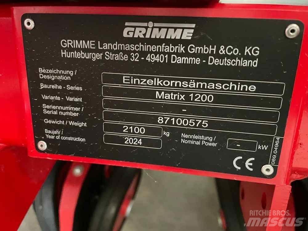 Grimme MATRIX 1200 其他農業機械